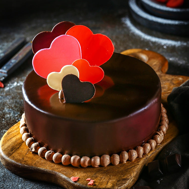 Triple Choco Love Cake