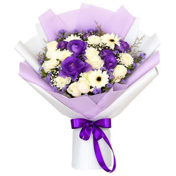 Wondrous Violet Bouquet