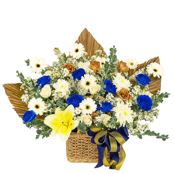 Tale of the Blue in Basket