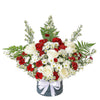 White Red Symphony in Vase