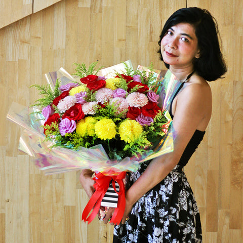 Rainbow Joy Bouquet