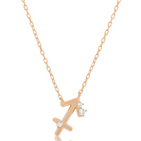 Sol et Terre Zodiac Pendant Sagittarius Necklace