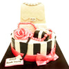 Chanel Handbag Wine Cake