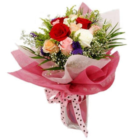 Pretty Roses in Bouquet