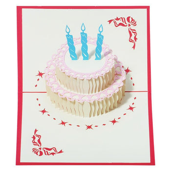 Outerbloom Cardkit - Birthday Cake 3D card