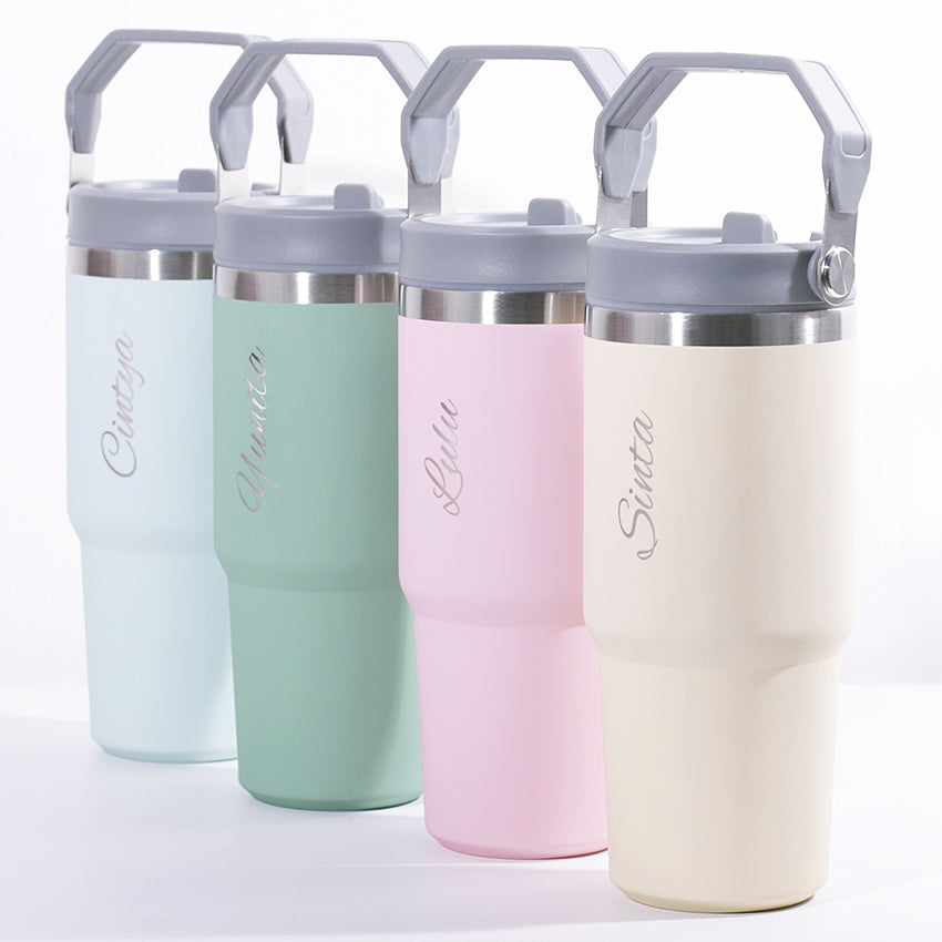 Outerbloom Personalized  Tumbler Titan Light Cyan - 500 mL