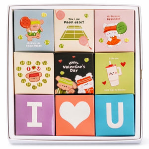Outerbloom Letter Box Chocolate I Love You 3x3