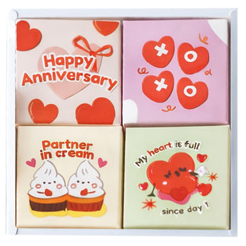 Outerbloom Letter Box Chocolate Partner in Cream  2x2