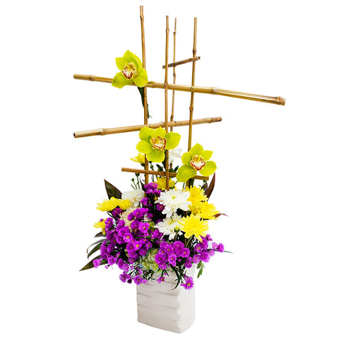 Artsy Floral in Vase