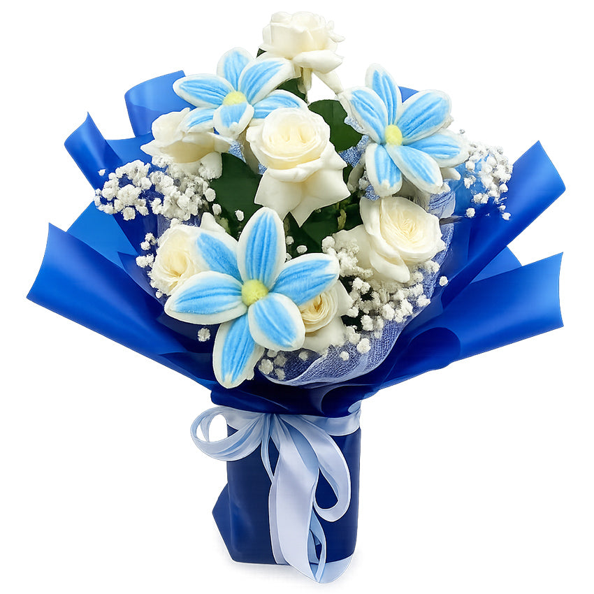 Blue Symphony Bouquet