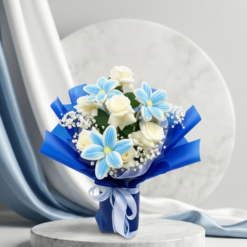 Blue Symphony Bouquet