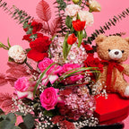 Box of Love in Vase