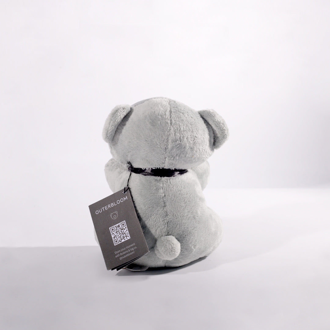 Outerbloom Cuddlemate Butarro Bear Kiss Size 20cm