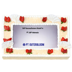 Cheesy Strawberry Cake