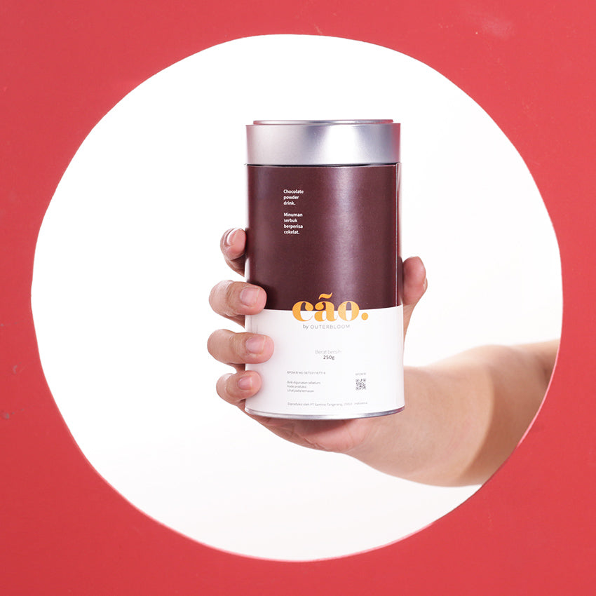 Outerbloom Cão Premium Chocolate Powder - 200 gr