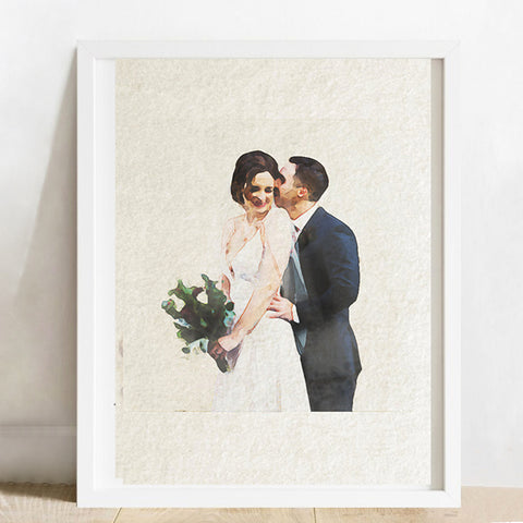 Custom Watercolor Potrait