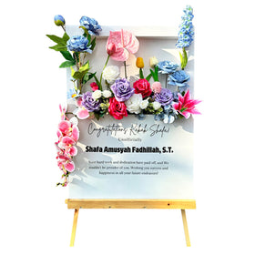 Everly Artificial Flower Board