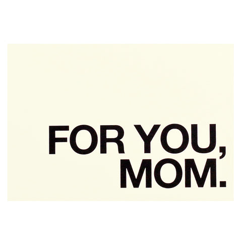 Outerbloom Cardkit For You, Mom