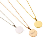 [US] Gaia Personalized Necklace No Engraved