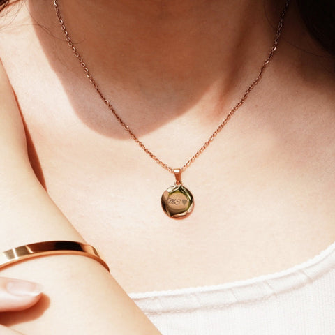 [US] Gaia Personalized Necklace No Engraved