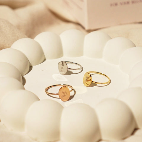 Kendra Personalized Ring