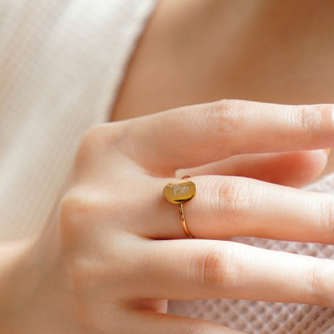 Kendra Personalized Ring