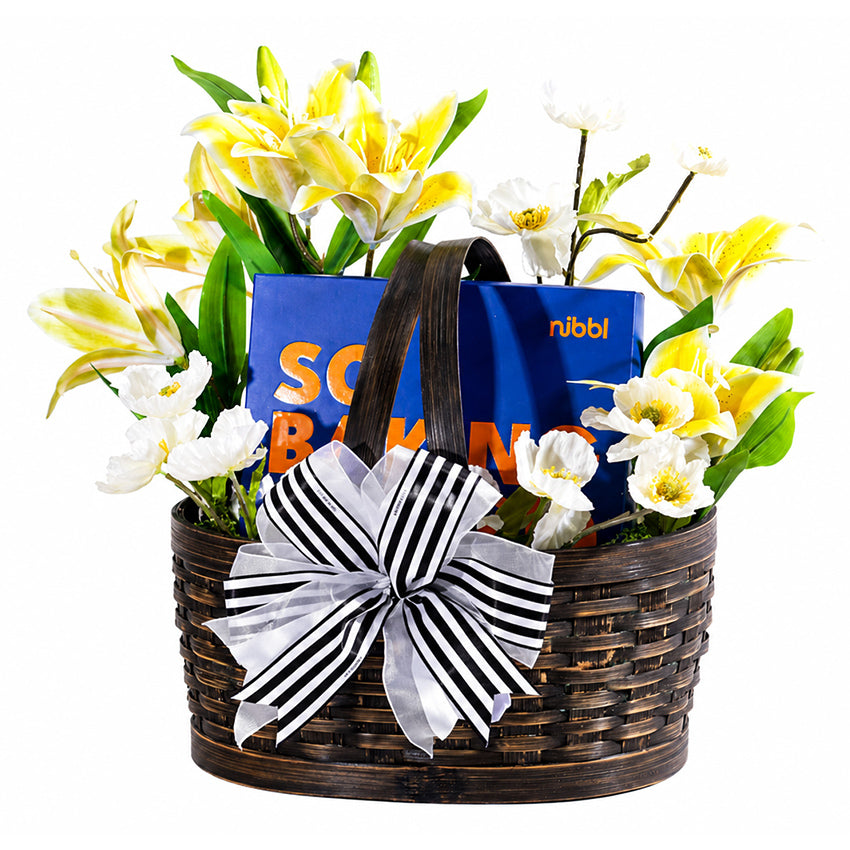 Lilyblume in Basket