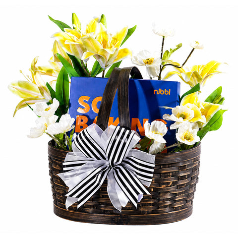 Lilyblume in Basket