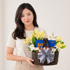 Lilyblume in Basket