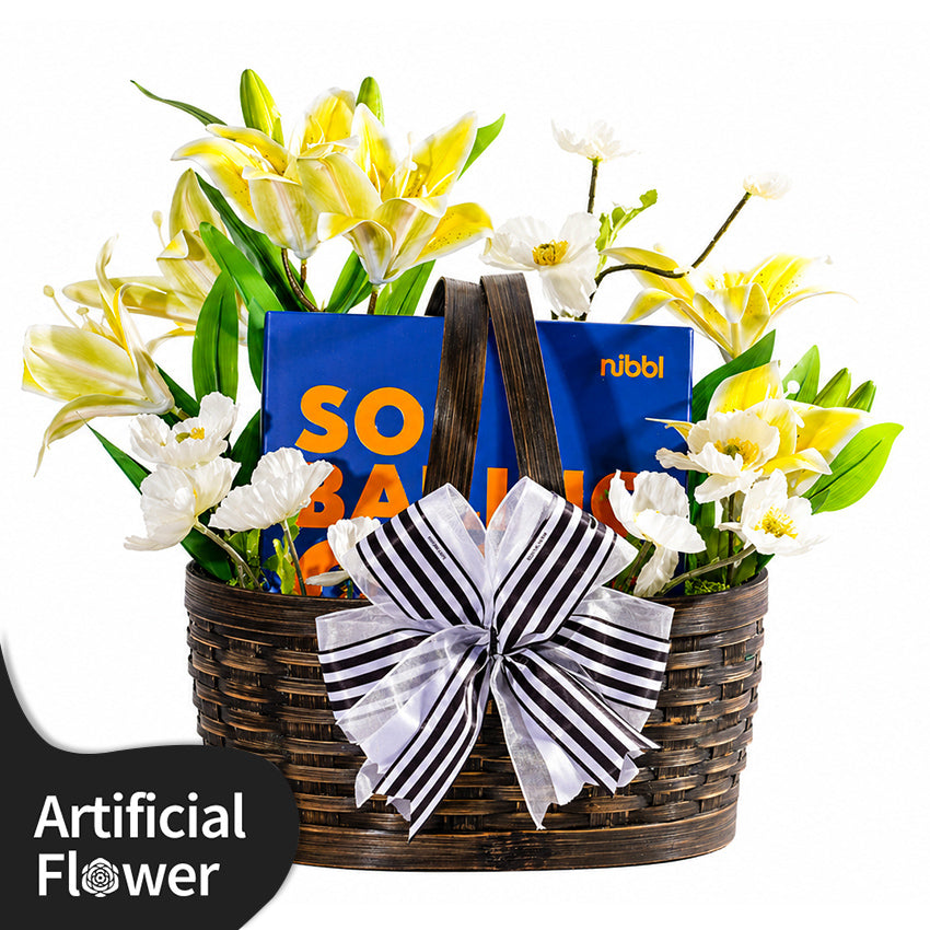 Lilyblume in Basket