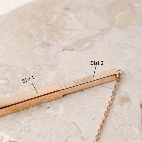 [US] Marjorie Personalized Necklace No Engraved