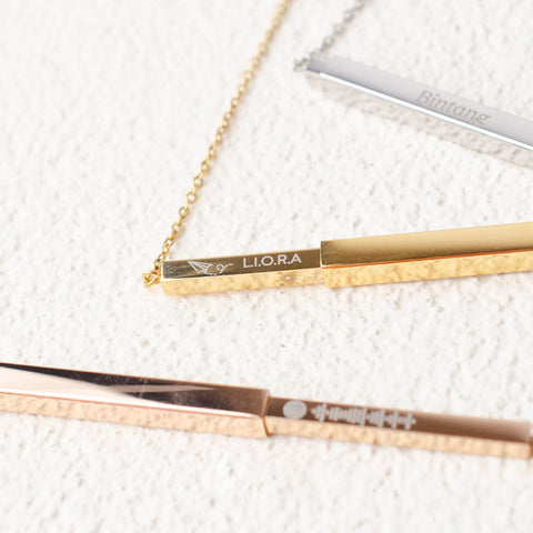 [US] Marjorie Personalized Necklace No Engraved