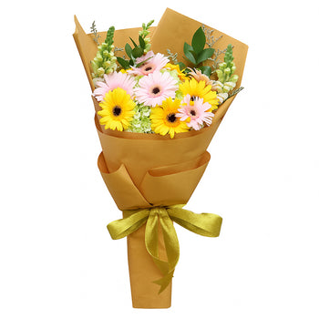 Tropical Sunshine Hand Bouquet