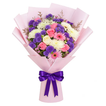 Pink Amethyst Bouquet