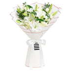 Snow Lilyrose Hand Bouquet