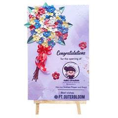 Vivid Garland Paper Flower Board