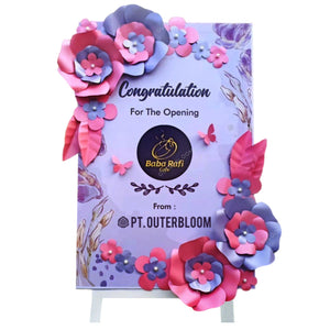 Avery Paper Flower Board