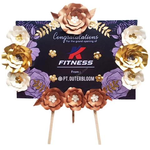 Fortunata Paper Flower Board