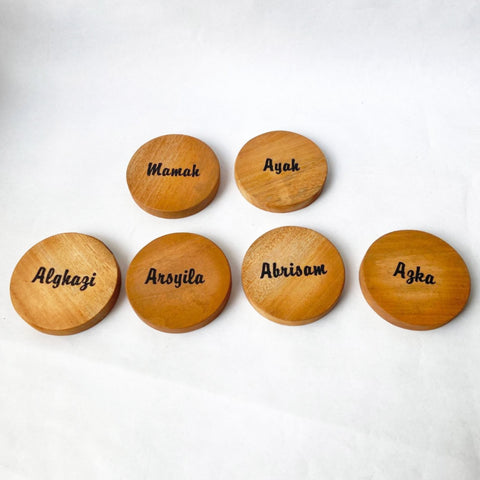 Personalized Coaster Wood