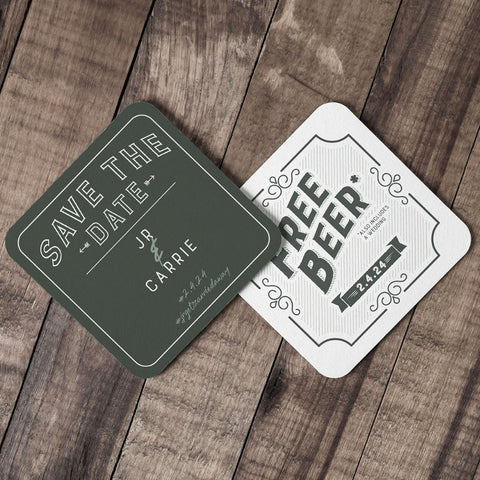 Personalized Coaster Square
