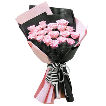 Black Pink Bouquet