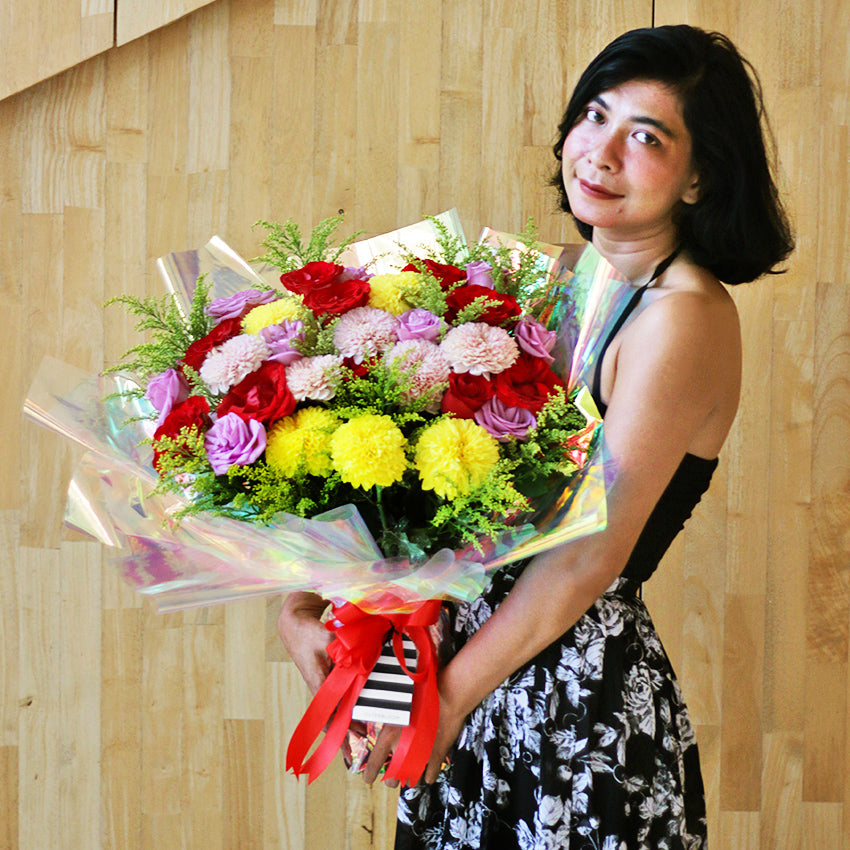 Rainbow Joy Bouquet