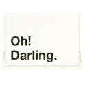 Premium Greeting Card - Oh! Darling