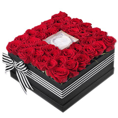 Rose Flame Bloom Box