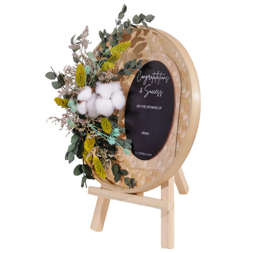 Rustic Circle Flower