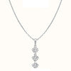 Trilogy Diamond Pendant Necklace
