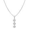 Sol et Terre Trilogy Diamond Pendant Necklace
