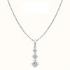 Graduating Trilogy Pendant Necklace