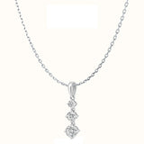 Graduating Trilogy Pendant Necklace