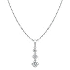 Sol et Terre Graduating Trilogy Pendant Necklace